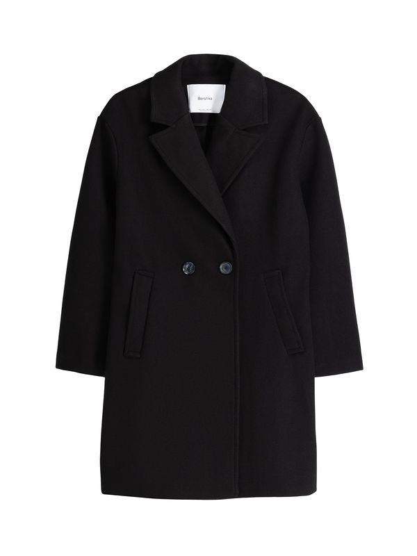 Bershka Bershka Преходно палто  черно