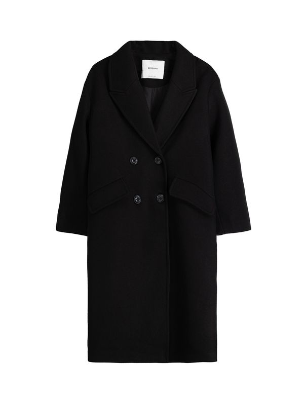Bershka Bershka Преходно палто  черно