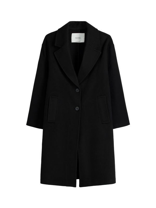 Bershka Bershka Преходно палто  черно