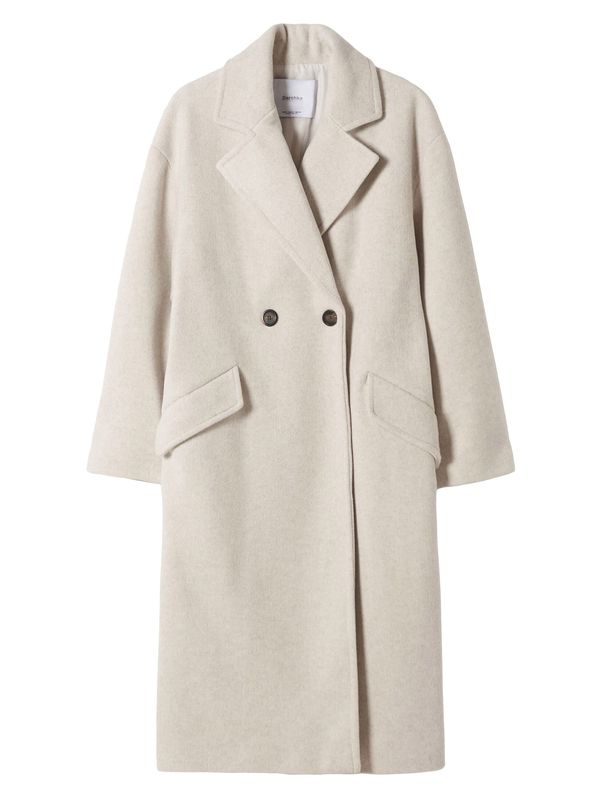 Bershka Bershka Преходно палто  цвят "пясък"