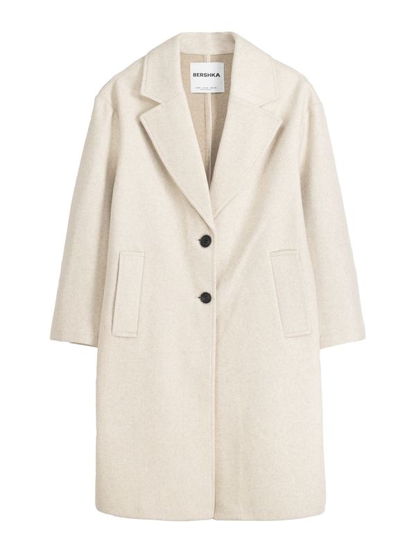 Bershka Bershka Преходно палто  цвят "пясък"