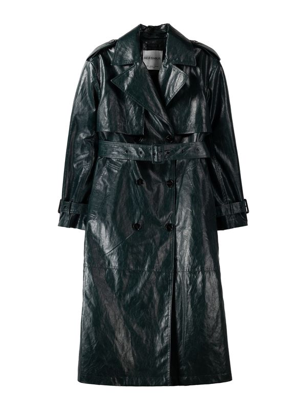 Bershka Bershka Преходно палто  елхово зелено