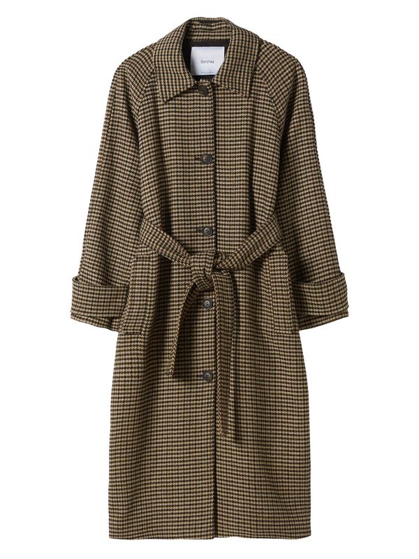 Bershka Bershka Преходно палто  кафяво