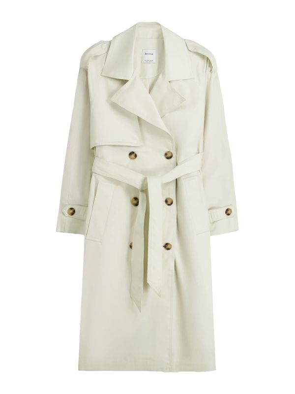 Bershka Bershka Преходно палто  камък