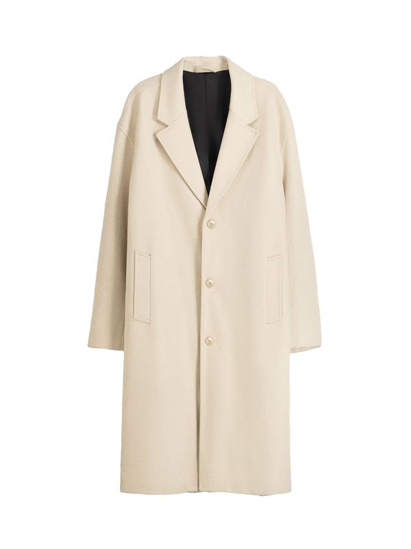 Bershka Bershka Преходно палто  кремаво