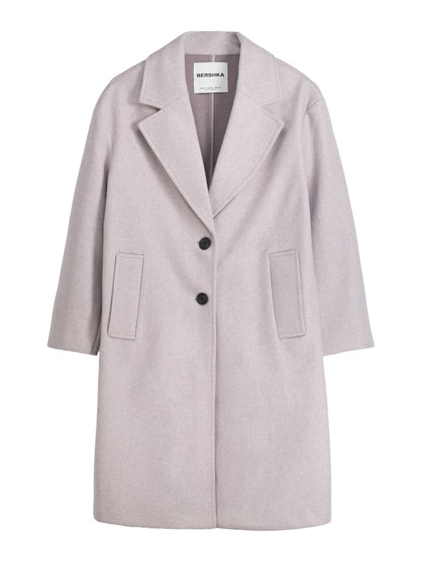 Bershka Bershka Преходно палто  пастелнолилаво