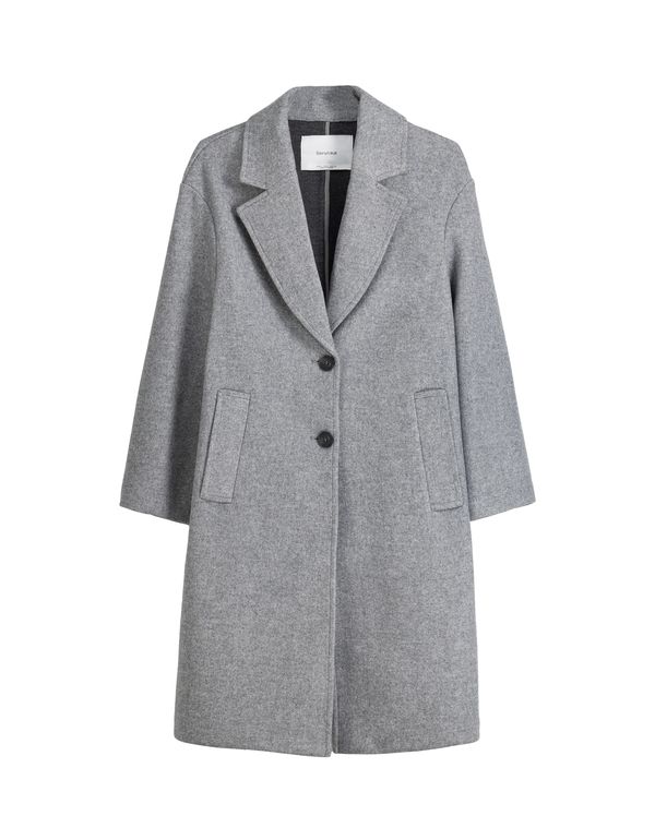 Bershka Bershka Преходно палто  сиво