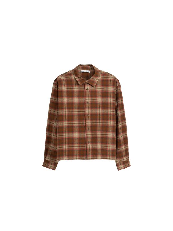 Bershka Bershka Преходно яке  бежово / кафяво / розово