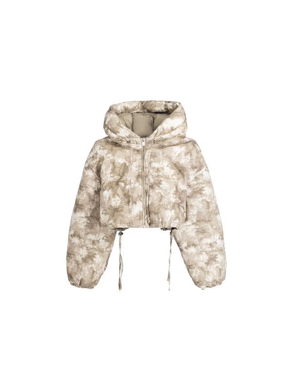 Bershka Bershka Преходно яке  цвят "пясък" / тъмнобежово