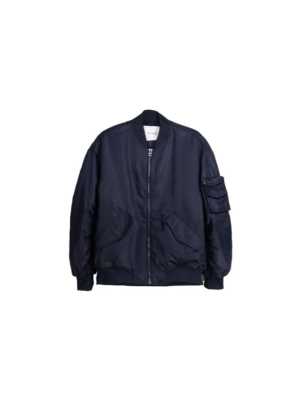 Bershka Bershka Преходно яке  нейви синьо