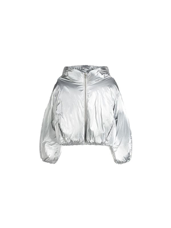 Bershka Bershka Преходно яке  сребърно
