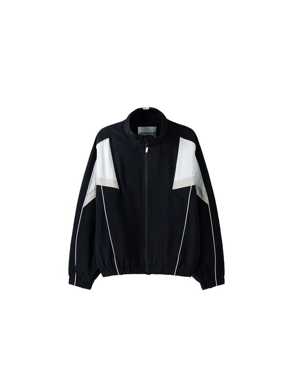 Bershka Bershka Преходно яке  светлобежово / черно / мръсно бяло