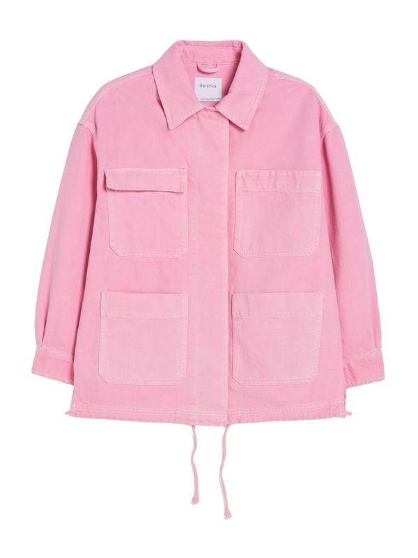 Bershka Bershka Преходно яке  светлорозово