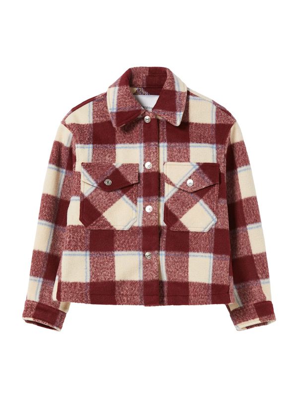 Bershka Bershka Преходно яке  винено червено