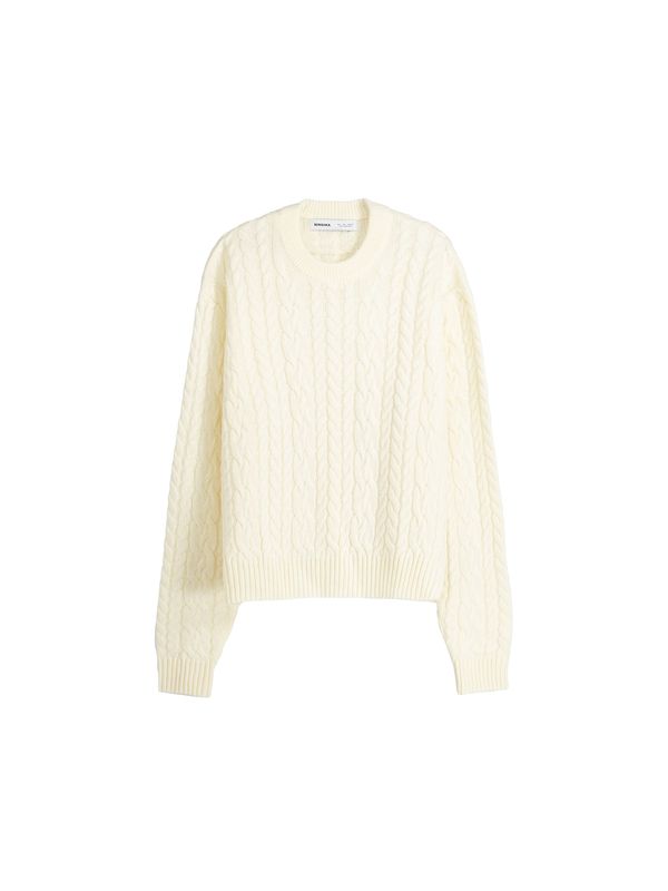 Bershka Bershka Пуловер  бяло