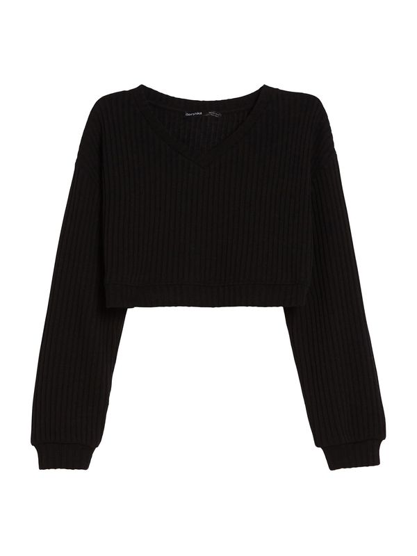 Bershka Bershka Пуловер  черно