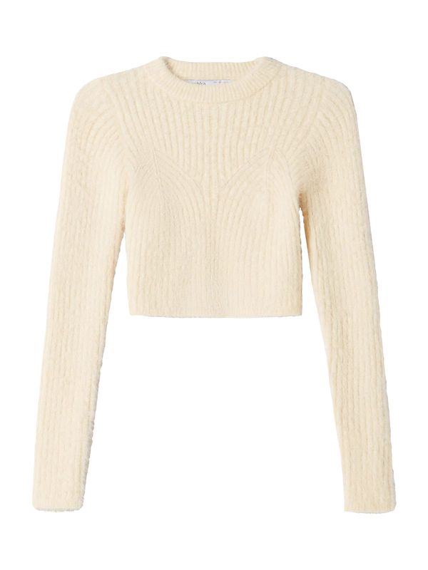 Bershka Bershka Пуловер  екрю