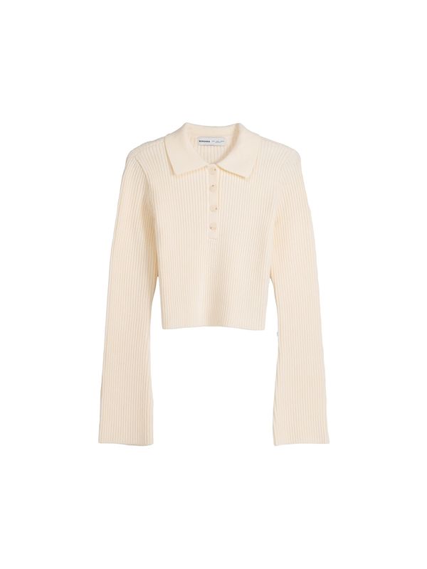 Bershka Bershka Пуловер  екрю