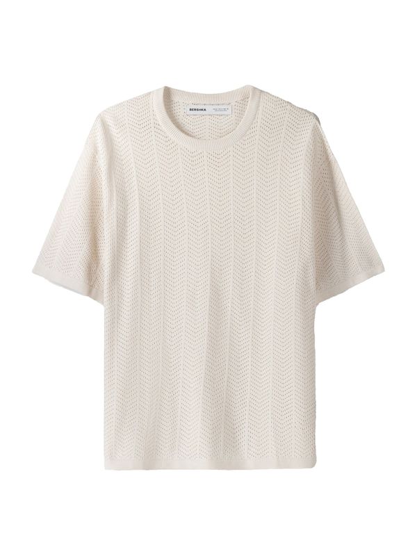 Bershka Bershka Пуловер  екрю