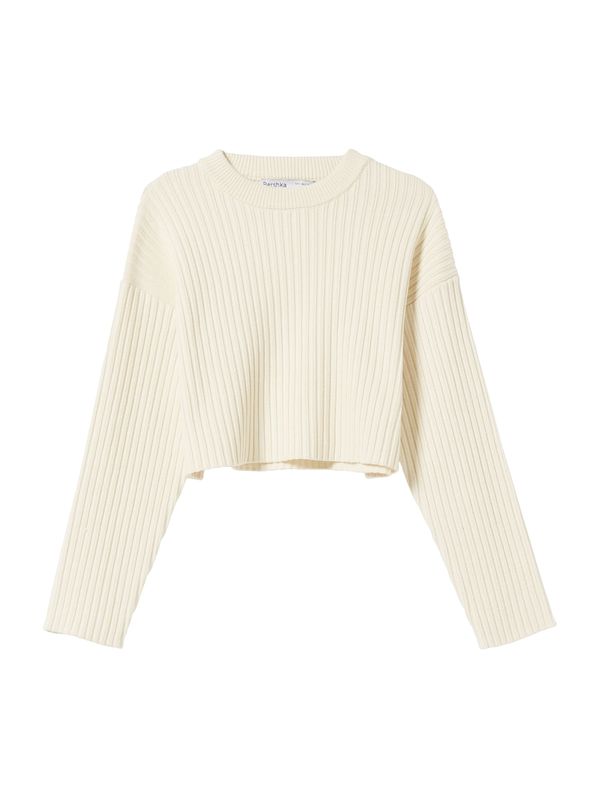 Bershka Bershka Пуловер  екрю