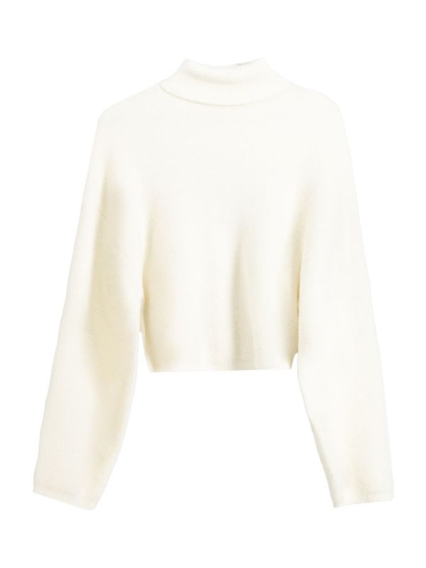 Bershka Bershka Пуловер  естествено бяло