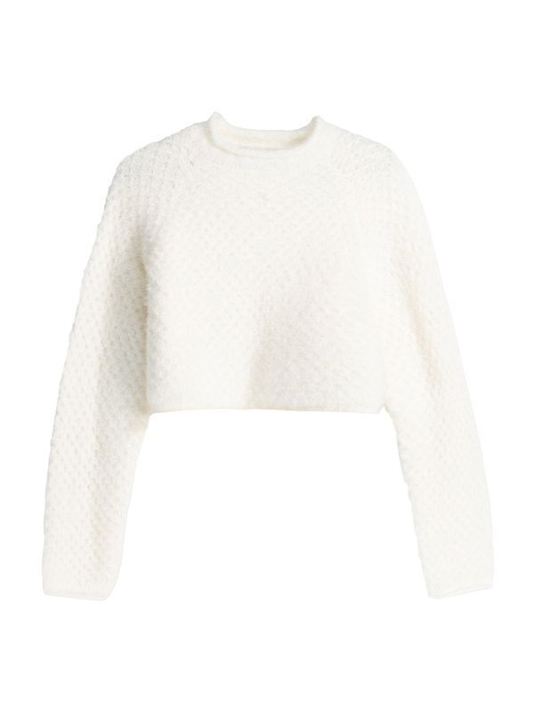 Bershka Bershka Пуловер  естествено бяло