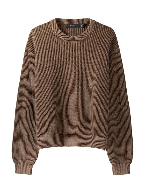 Bershka Bershka Пуловер  кафяво