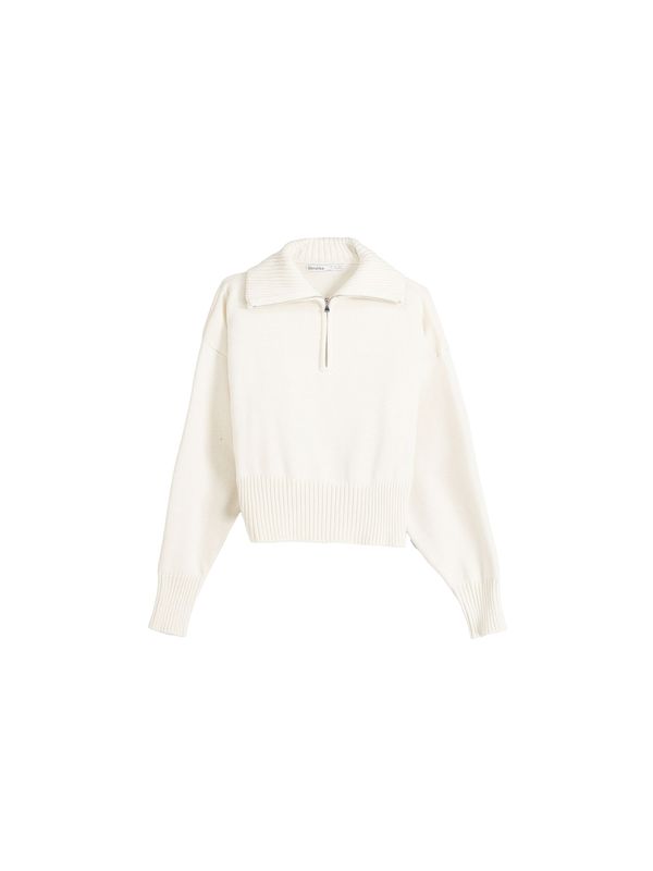 Bershka Bershka Пуловер  кремаво