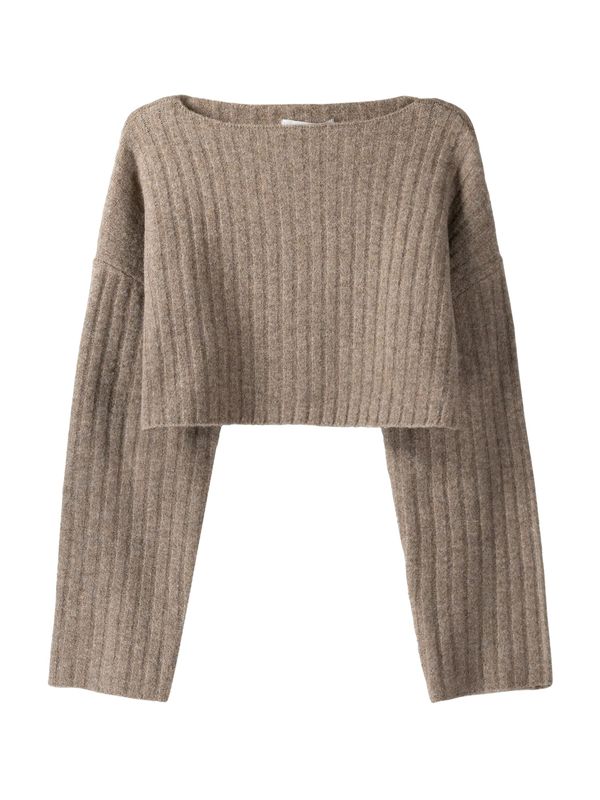 Bershka Bershka Пуловер  мока