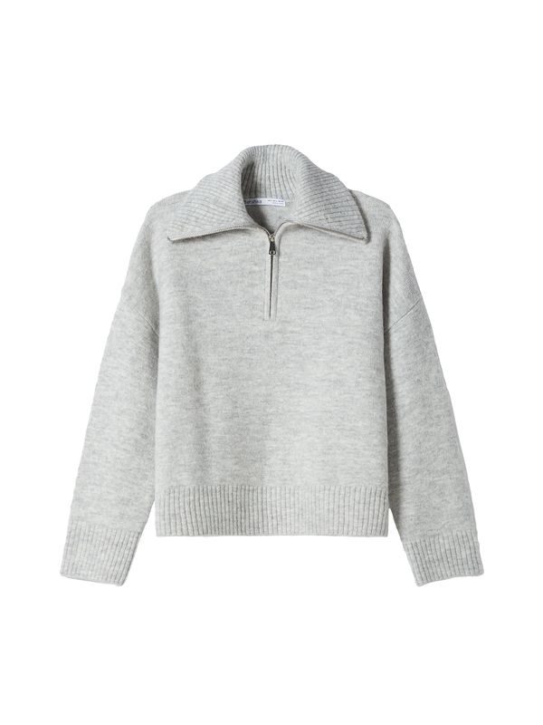 Bershka Bershka Пуловер  сив меланж