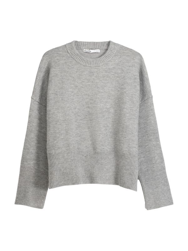 Bershka Bershka Пуловер  сив меланж