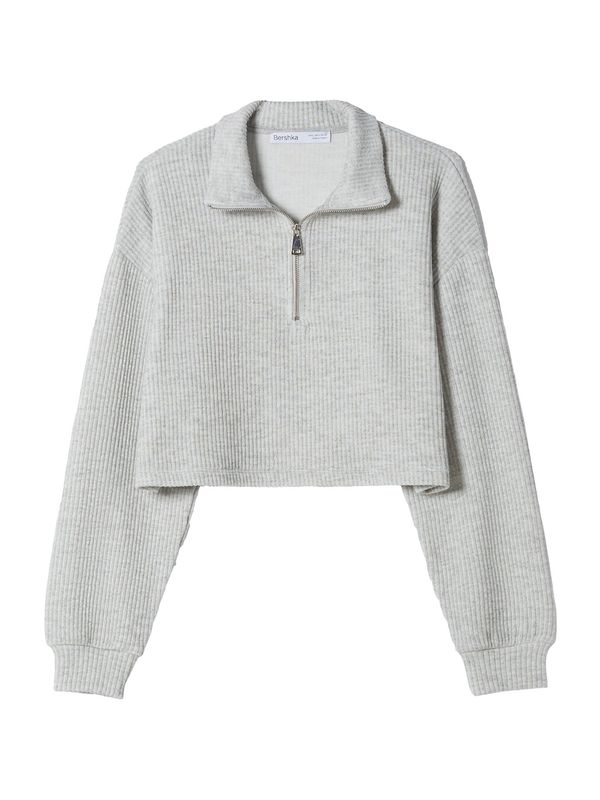 Bershka Bershka Пуловер  сив меланж