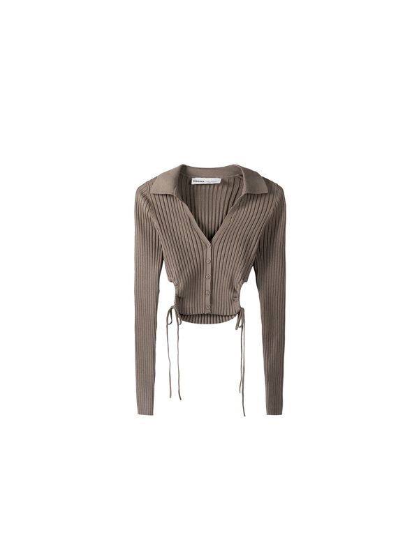 Bershka Bershka Пуловер  таупе сиво