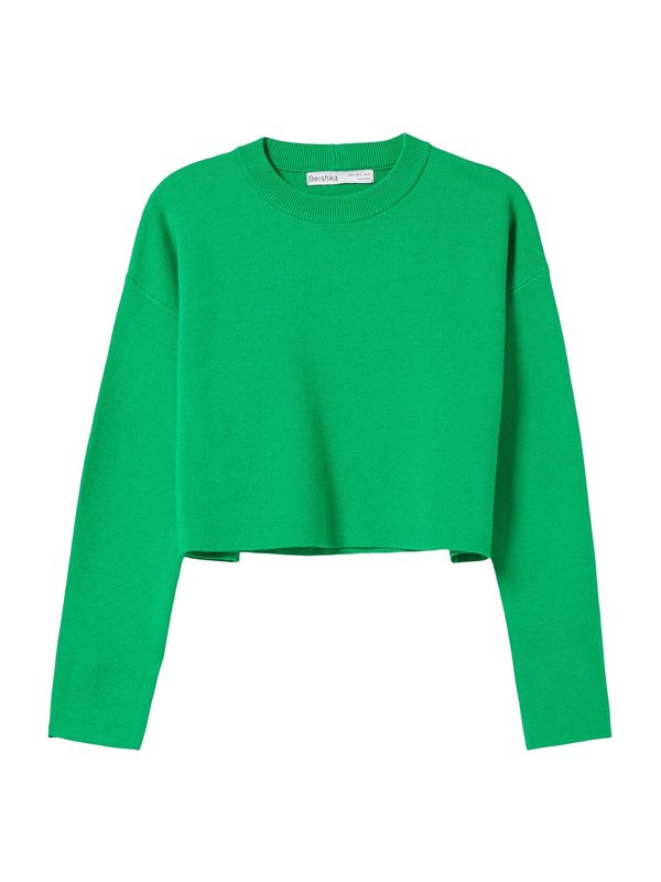 Bershka Bershka Пуловер  зелено