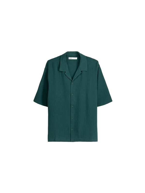 Bershka Bershka Риза  смарагдово зелено