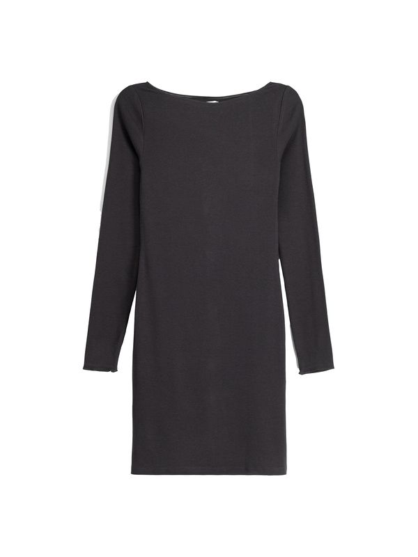 Bershka Bershka Рокля  антрацитно черно