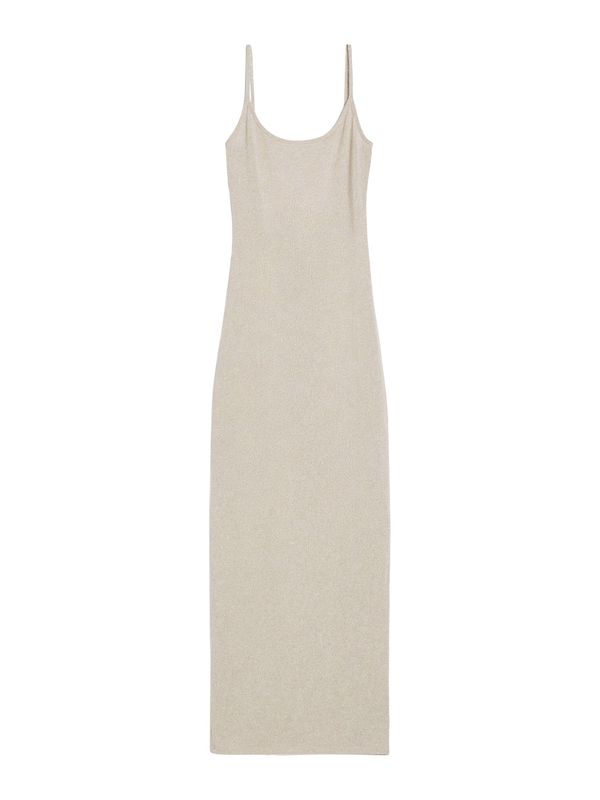 Bershka Bershka Рокля  бежово меланж