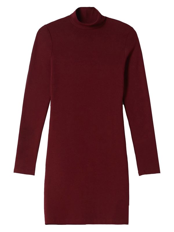 Bershka Bershka Рокля  бургундово червено