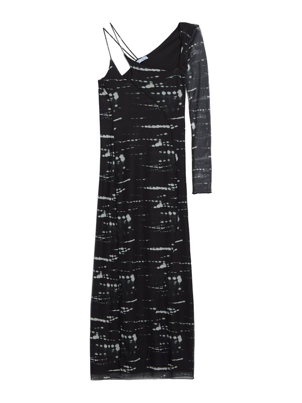 Bershka Bershka Рокля  черно / бяло