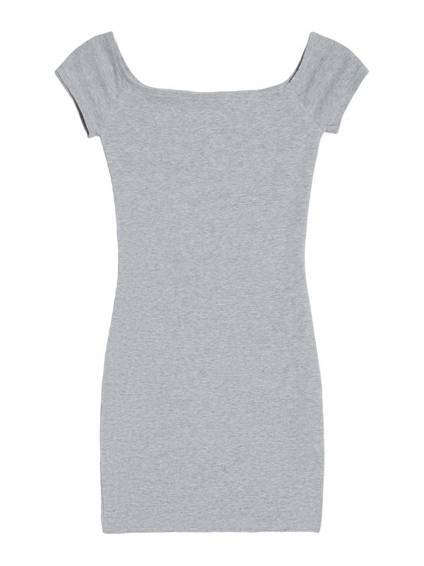 Bershka Bershka Рокля  сив меланж