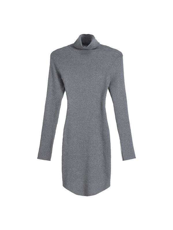 Bershka Bershka Рокля  сив меланж