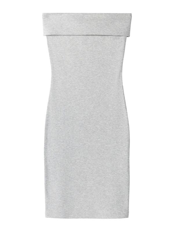 Bershka Bershka Рокля  сив меланж