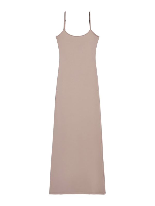 Bershka Bershka Рокля  сиво-бежово