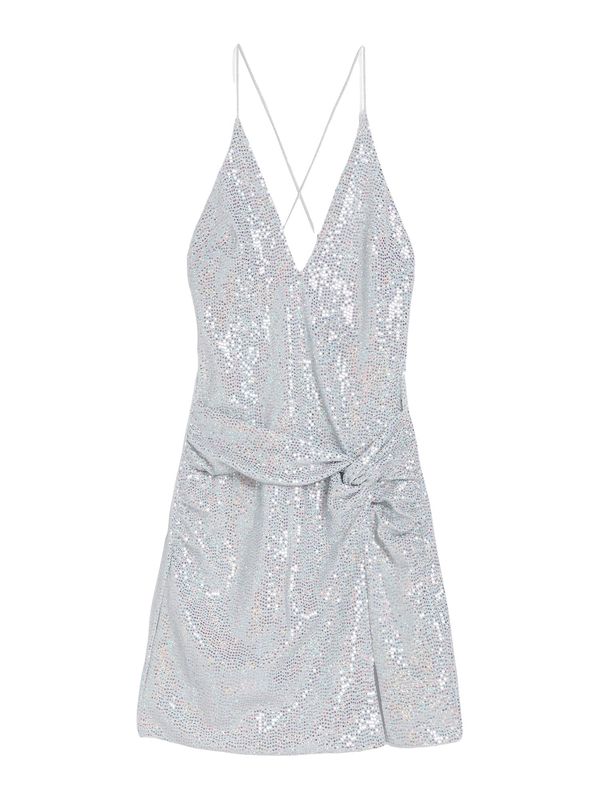 Bershka Bershka Рокля  сребърно сиво