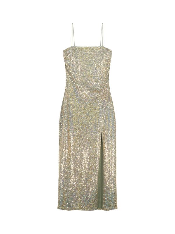 Bershka Bershka Рокля за коктейл  злато