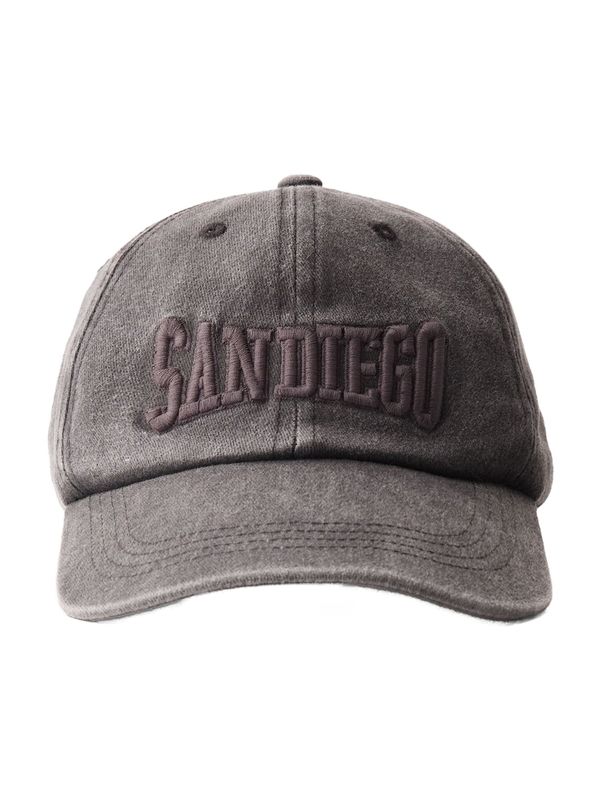 Bershka Bershka Шапка с козирка  черен деним