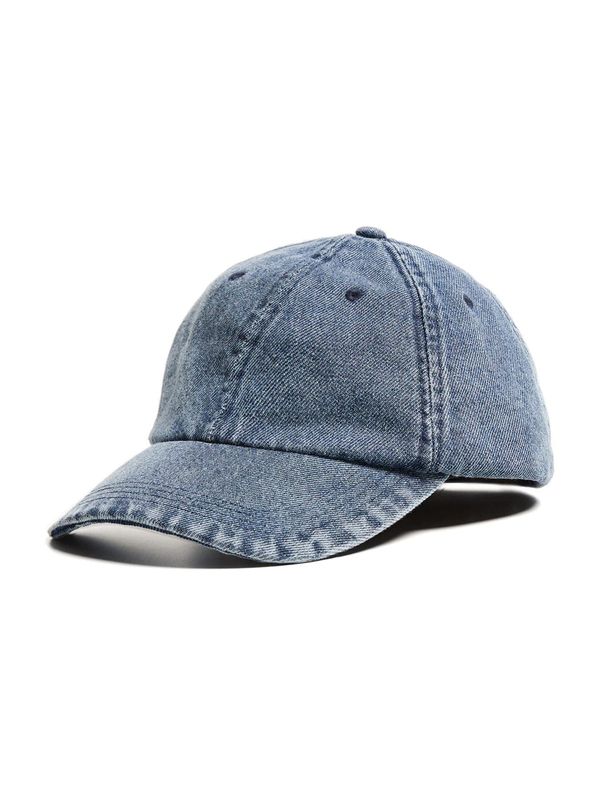 Bershka Bershka Шапка с козирка  син деним