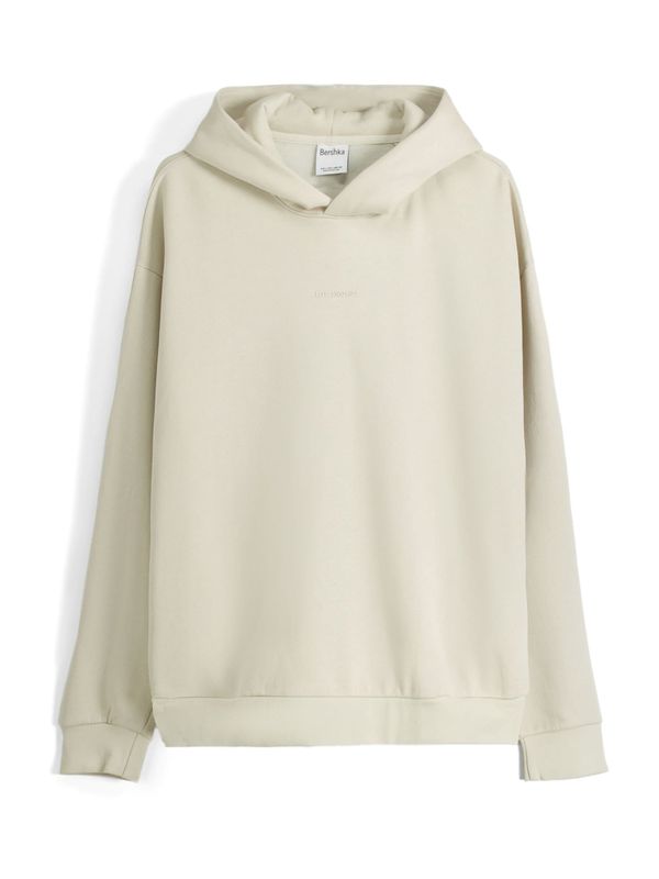Bershka Bershka Суичър  бял памук