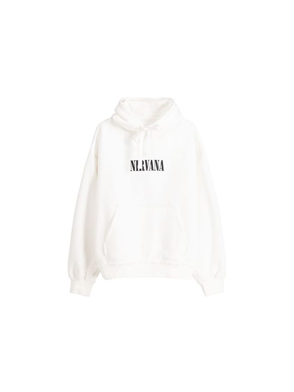 Bershka Bershka Суичър  бяло