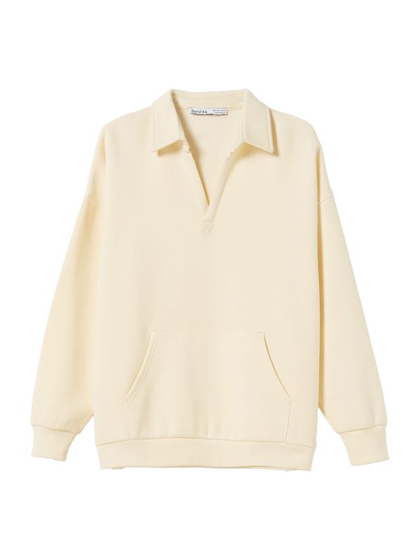 Bershka Bershka Суичър  екрю